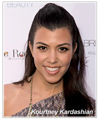 Kourtney Kardashian hairstyles