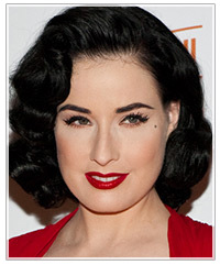 Dita Von Teese hairstyles