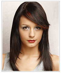 Model with deep side part