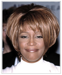 Whitney Houston hairstyles