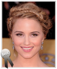 Click here to try on this hairstyle Dianna Agron hairstyles