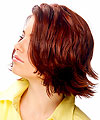 Flipped hairstyles