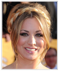 Click here to try on this hairstyle Kaley Cuoco hairstyles