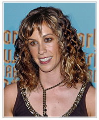 Alanis Morissette hairstyles