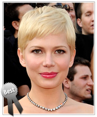 Click here to try on this hairstyle Michelle Williams hairstyles