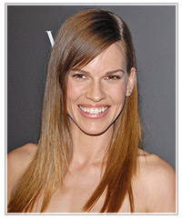 Hilary Swank hairstyles