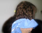 Shampoo hair