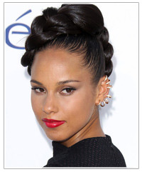 Alicia Keys hairstyles