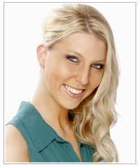 Model with side-swept waves