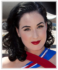 Dita Von Teese hairstyles
