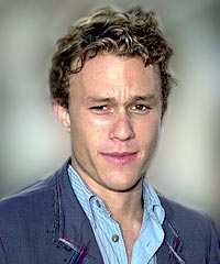 Heath Ledger hairstyles