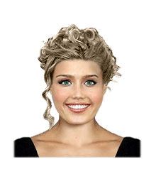 Summer bridal hairstyle