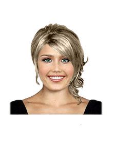 Spring bridal hairstyle