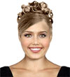 Bridal upcurls