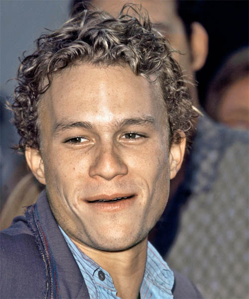 heath ledger natural hair color