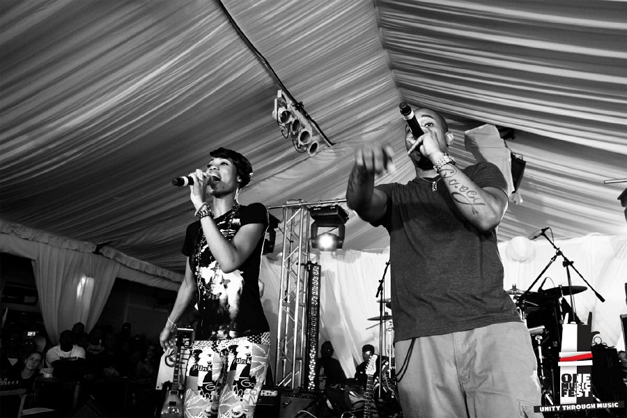Anthony David & Algebra Blessett, OMF 2011