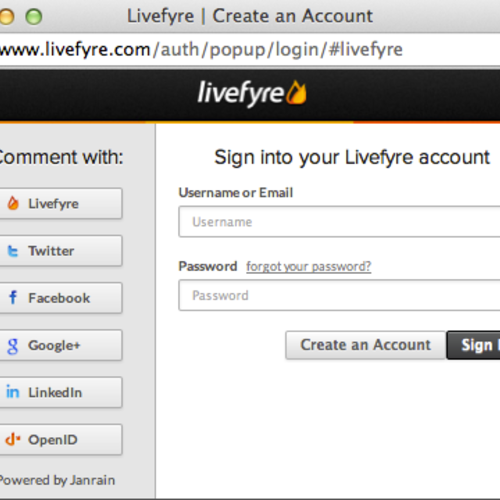 Social Sign In