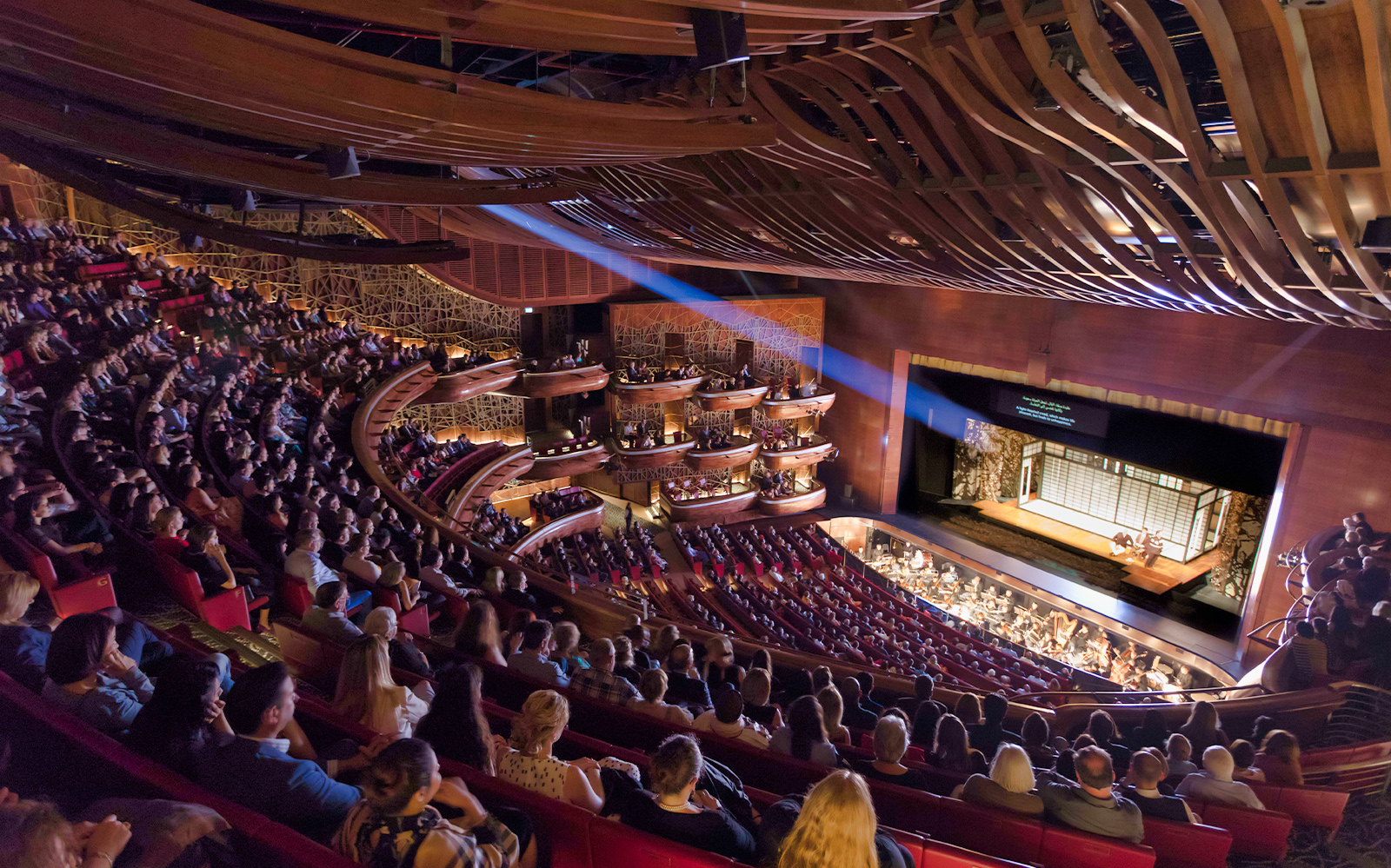 Dubai Opera House Grand Circle seat-map