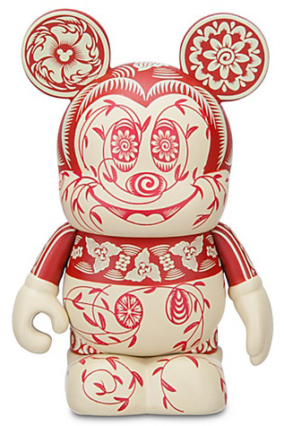 Mickey mouse paper cut Vinylmation by Disney from... | Trampt Library