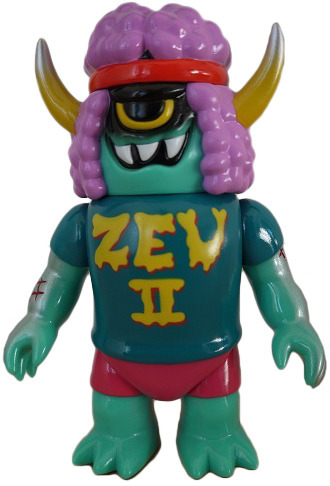 Figurine Hollis Price Medicon Bearbrick Super7 Sofubi - Vert Et Bleu - Édition Limitée