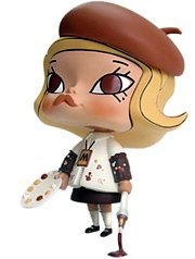Molly the painter - chocolate ver. Molly by Kenny... | Trampt Library