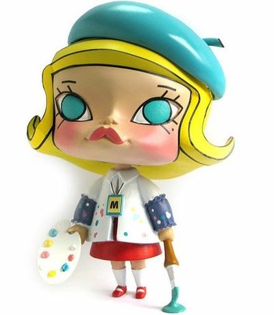 Molly the painter Molly by Kenny Wong from Kennys... | Trampt Library