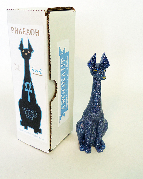 Navy blue Pharaoh Hound Mini by Eric Nocella Diaz ...