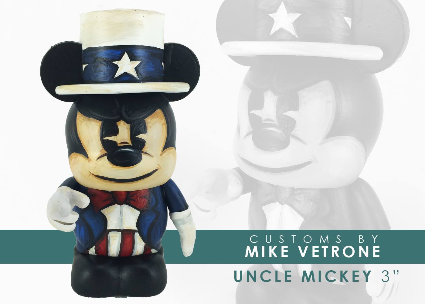 Uncle mickey Vinylmation by Mike Vetrone | Trampt Library
