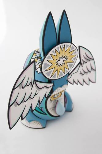 Pin's émail Joe Ledbetter Chaos Bunny Collection - Franken Bunny (neuf)