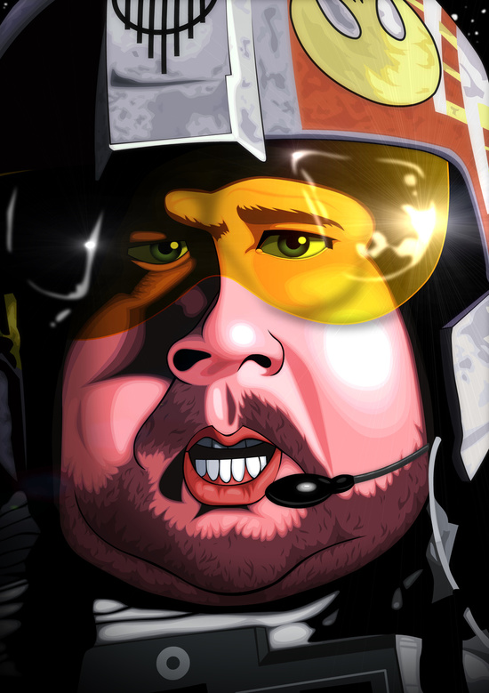 Jek tono porkins Giclée (Art Print) by Trev Murphy Trampt Library