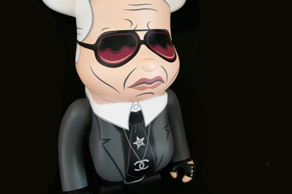 karl lagerfeld bearbrick