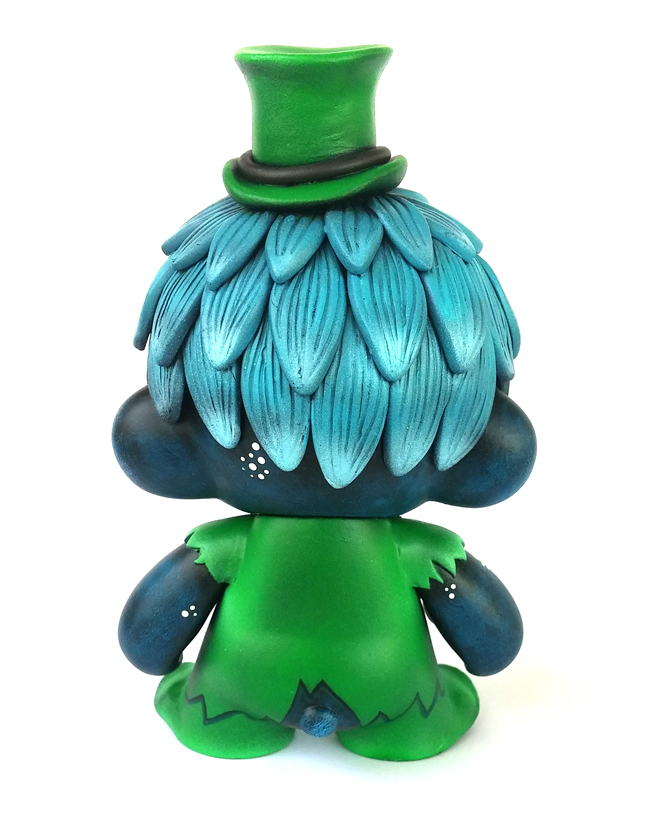 Blue Leprechaun Munny By Owlberry Lane Heather H Trampt Library