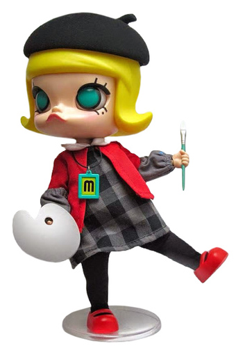 Molly the painter - 2nd generation Molly by Kenny | Trampt Library