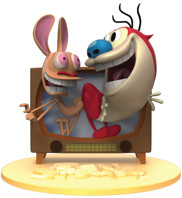 6" ren & stimpy show Ren & Stimpy by Nickelodeon f... Trampt Library