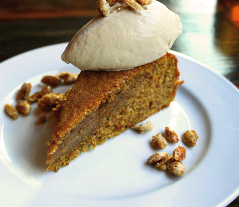 Butternut squash torte, Oenotri Butternut squash torte, Oenotri