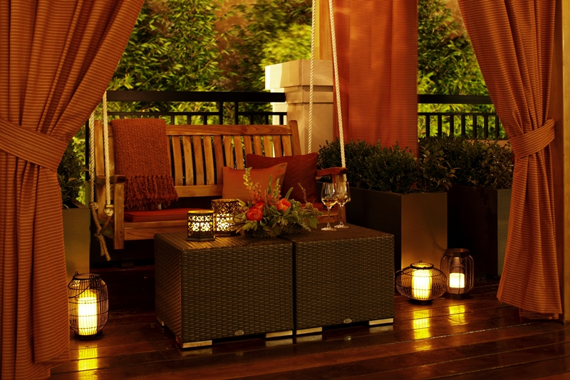 Terrace porch swing, AVIA Napa