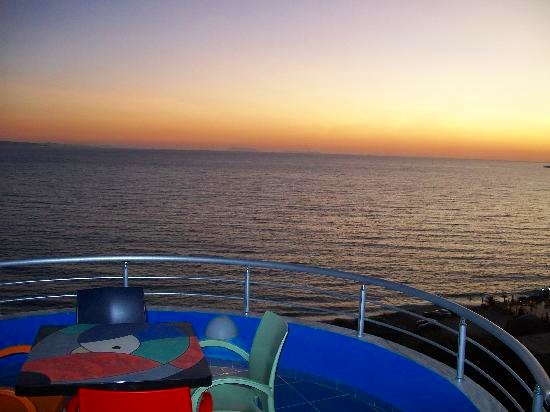 Private Veranda and Sea View, Brilant Hotel, Sarande Albania