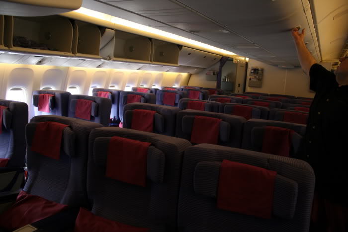 One of Thai Airways' 777s without first class