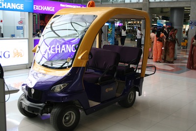 Thai Airways golf cart Thai Airways golf cart
