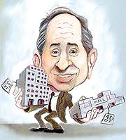 The Blackstone Group, headed by CEO Stephen Schwarzman, is well-positioned to take advantage of distressed properties as it looks for opportunities across the U.S. and abroad.