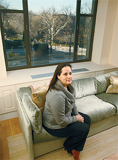 Daniela Sassoun of the Corcoran Group at 110 Central Park South, which has been popular with her South American clients.