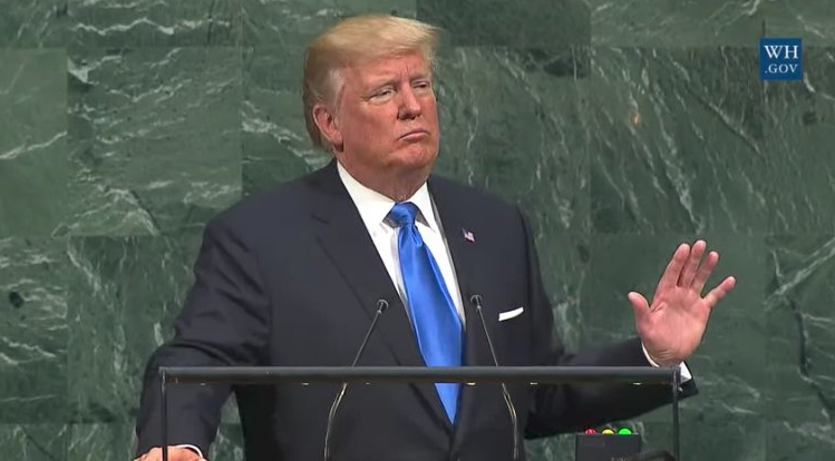 President Trump Says US Will President Trump Says US Will