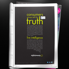 eightytwenty 4D / Print Advertisement