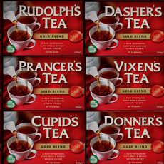 Barry's Tea /  Christmas names