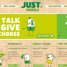 JUST Mobile / Web site