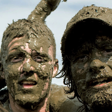 Lucozade / mud