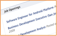 facebook job listings