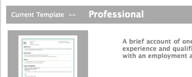 Social Resume