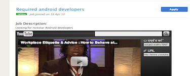 social recruiting add video