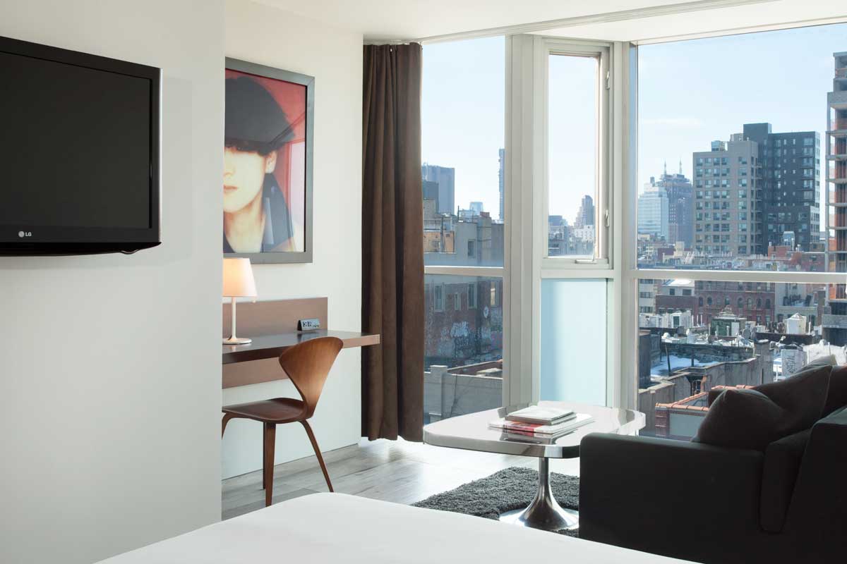 High Floor King Rooms Luxury SoHo Hotels Hotel on Rivington